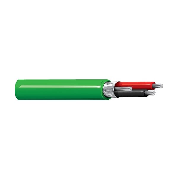 Belden Multi-Conductor Cable, 22 AWG, 2 C, Red, PVDF, Stranded, 300V AC - 87761 0025000