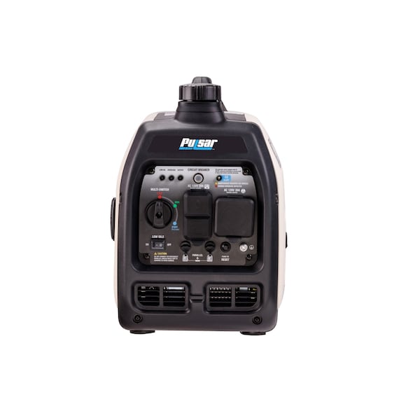 Pulsar Portable and Inverter Generator, Gasoline, 3,200 W Rated, 4,000 W Surge, Recoil Start, 120V AC - PGD40ISCO