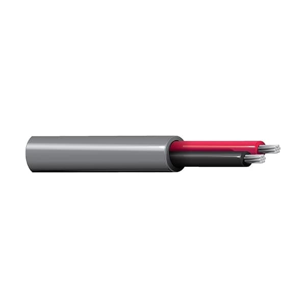 Belden Multi-Conductor Cable, 22 AWG, 30 C, Chrome, PVC, Stranded, 150V AC, Indoor - 9432 0601000