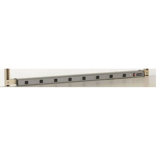 Pro-Line Power Strip, 60 W x 2 D x 2 in. H, Beige - ES48/ESMR60
