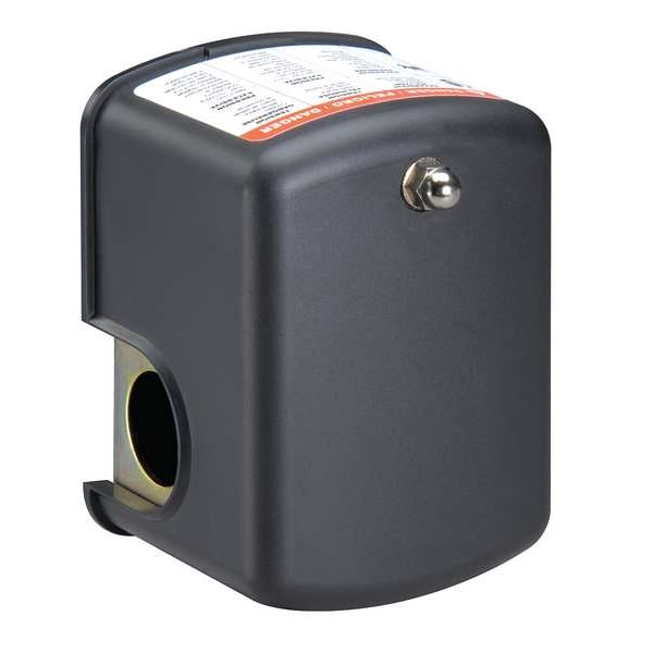 Interruptor de presión Dayton, (1) puerto, 1/4 pulgada FNPT, DPST, 10 a 100 psi, acción estándar - 12T082