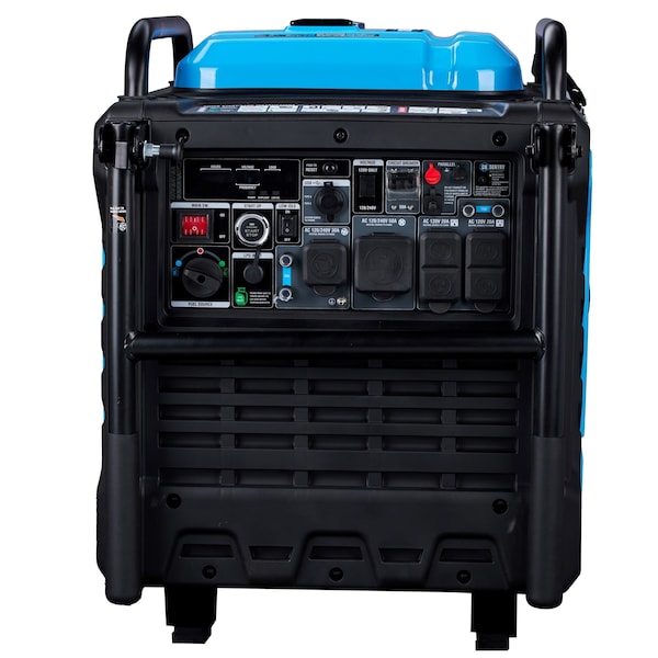 Pulsar Portable and Inverter Generator, Gasoline/Liquid Propane, 7,600 W/7,200 W Rated, 120/240V AC, 20 A - PGD95BISCO