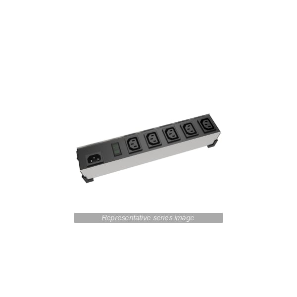 Hammond IEC 8 OUTLET 16.5 in. P-BAR - 1581T8