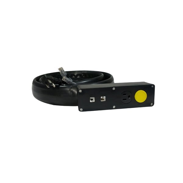Electriduct Electriduct UL Rated Power and Data Extension - 10 Ft (Black) - PDE-10FT-UL-BK