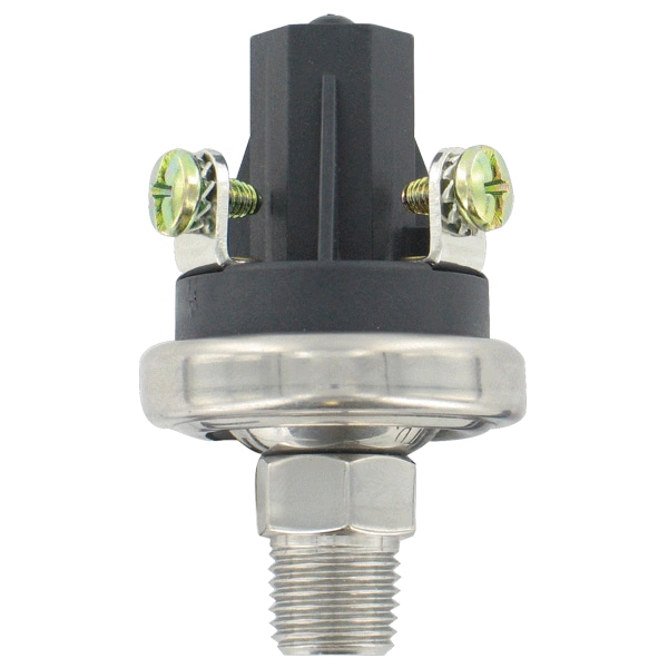 Instrumentos Dwyer Interruptor de presión de latón duradero, ajustable de .5 a 1 psi, SPDT, conexión macho de 1/4in NPT. - A6-151221