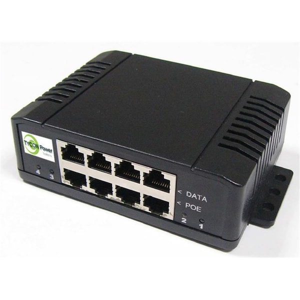 Tycon Systems Mid Span High Power 1A Per Port Univolt POE Injector - TY583837