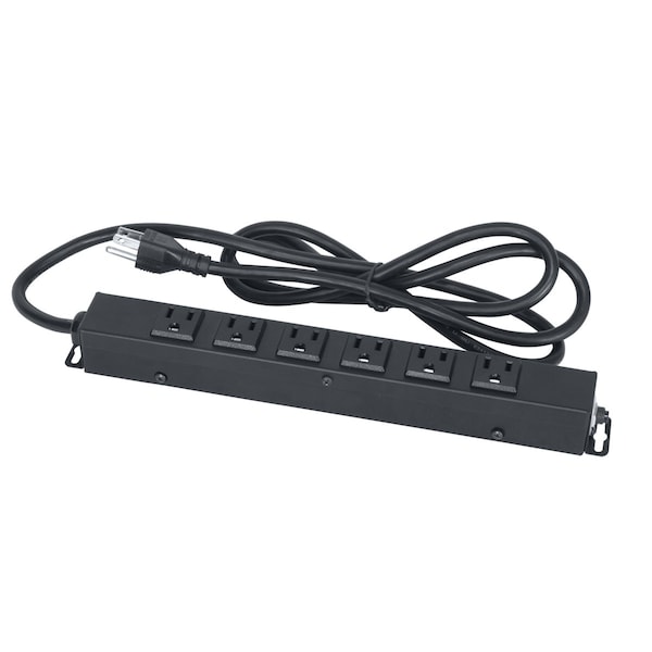 Lowell Power Strip 15A 6outlet - ACS-1506-WW