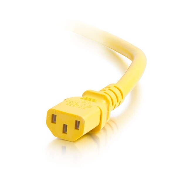 C2G 8Ft C14 To C13 14/3 Sjt Yellow - 17562