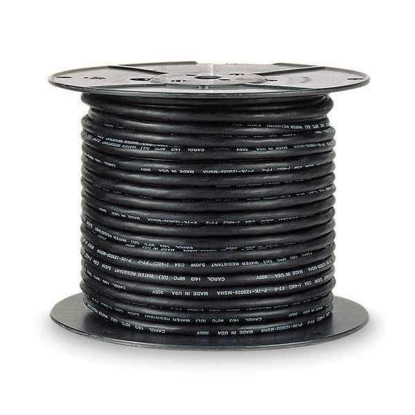 Carol Portable Cord, SOOW, 8 AWG, 3 C, Black, EPDM Rubber, Stranded, 600V, Indoor/Outdoor - 16063.35.01
