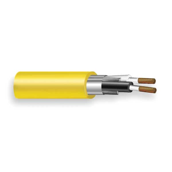 Carol Portable Cord, SJOOW, 18 AWG, 2 C, Yellow, EPDM Rubber, Stranded, 300V, Indoor/Outdoor - 02601.35T.05