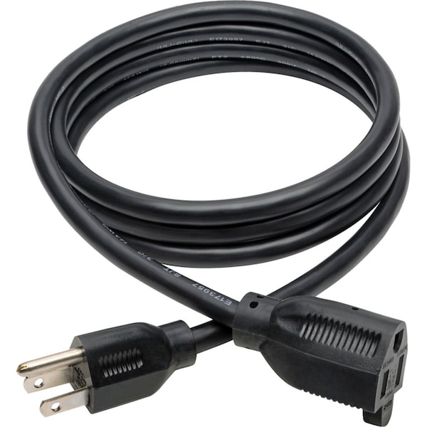 Tripp Lite Power Cord, HD, 5-15P, 5-15R, 15A, 14AWG, 6ft - P024-006