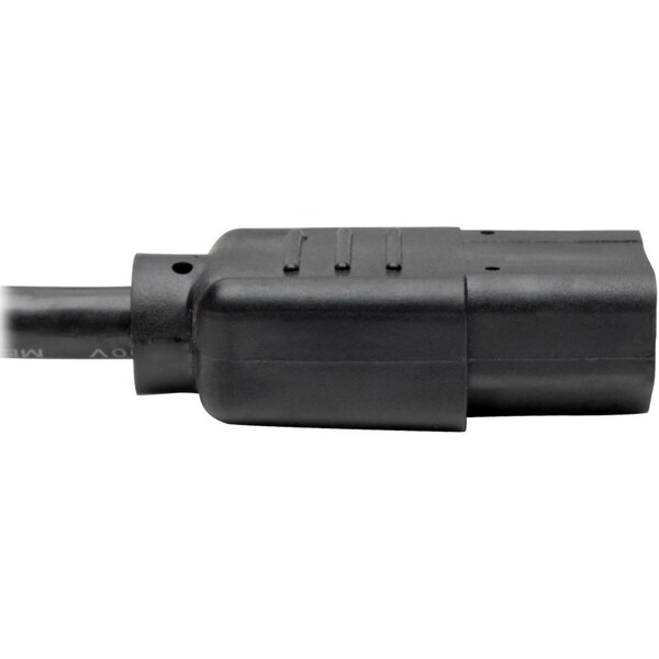 Tripp Lite Power Cord, 5-15P to C13, 13A, 16AWG, 8ft - P006-008-13A