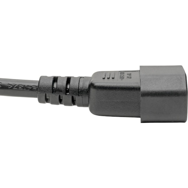 Tripp Lite Power Cord, C14 to C5, 2.5A, 18AWG, 6in - P014-06N