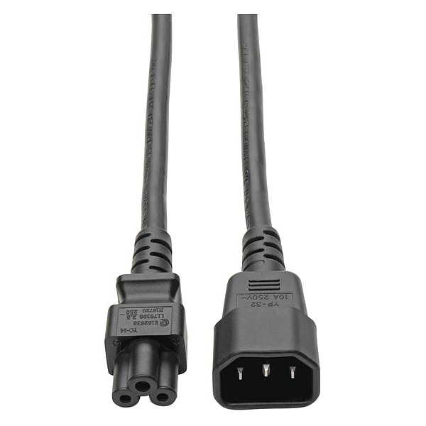 Tripp Lite Power Cord, C14 to C5, 2.5A, 18AWG, 6in - P014-06N