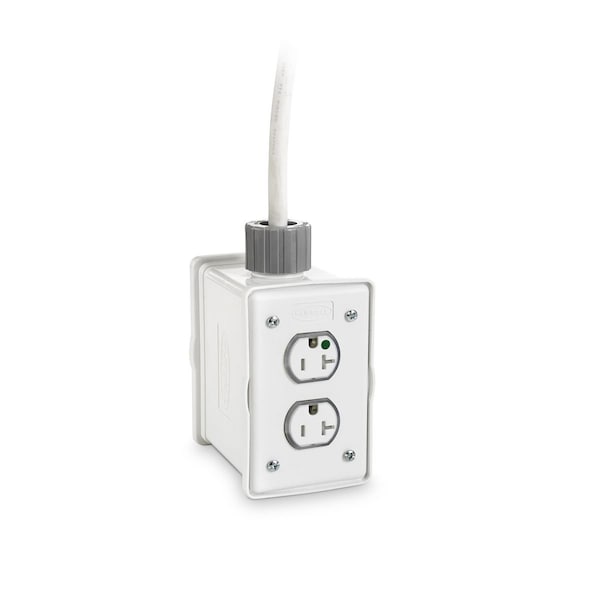 Hubbell Wiring Device-Kellems Extension Cord Reel 20 A Amps 125V AC Voltage - HBLIWC45123R220HG