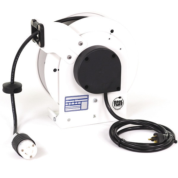 Kh Industries 35 ft. 12/3 Retractable Cord Reel 20 Amps - RTAN3LW-WCL520-J12H