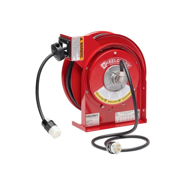 Reelcraft ReelCraft Cord Reel, Single Outlet - L 4525 123 3A