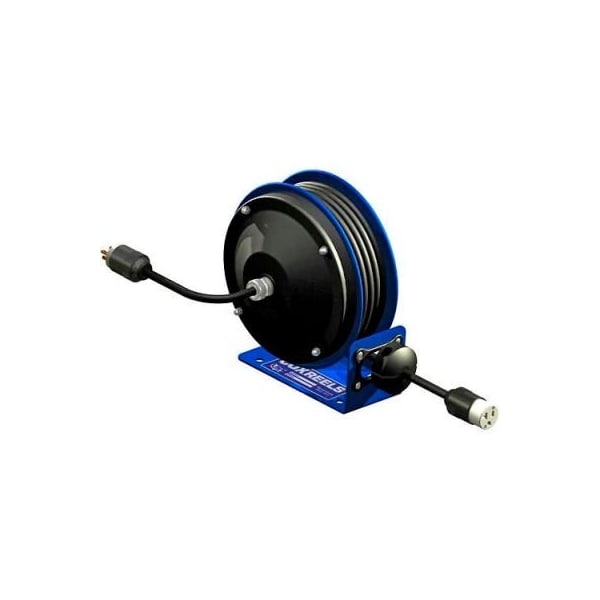 Coxreels Coxreels PC10-3012-A Compact Efficient Heavy Duty Power Cord Reel w A Single Industrial recept 12 Ga - PC10-3012-A