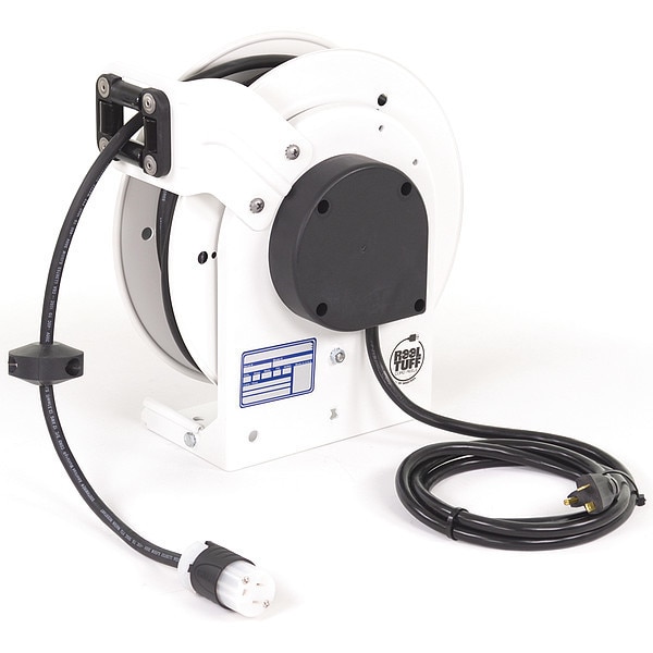 Kh Industries 25 ft. 12/3 Retractable Cord Reel 20 Amps - RTAN3LW-WC520-J12F