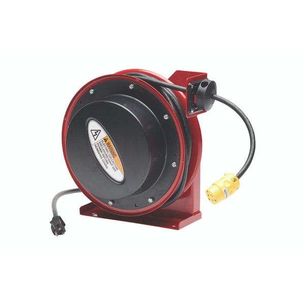 Reelcraft 12/3 x 45 ft. 15A, Single Outlet Electric Cord Reel 12 - L-4545-123-3-PALLET