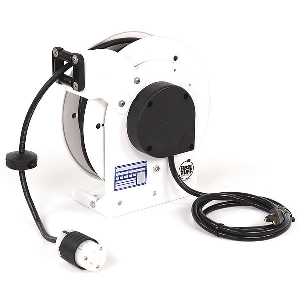 Kh Industries 25 ft. 12/3 Retractable Cord Reel 20 Amps - RTAN3LW-WCL520-J12F