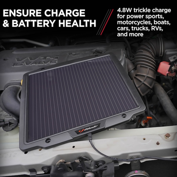 Schumacher Electric Solar Battery Charger, 4.8 W - SP-400