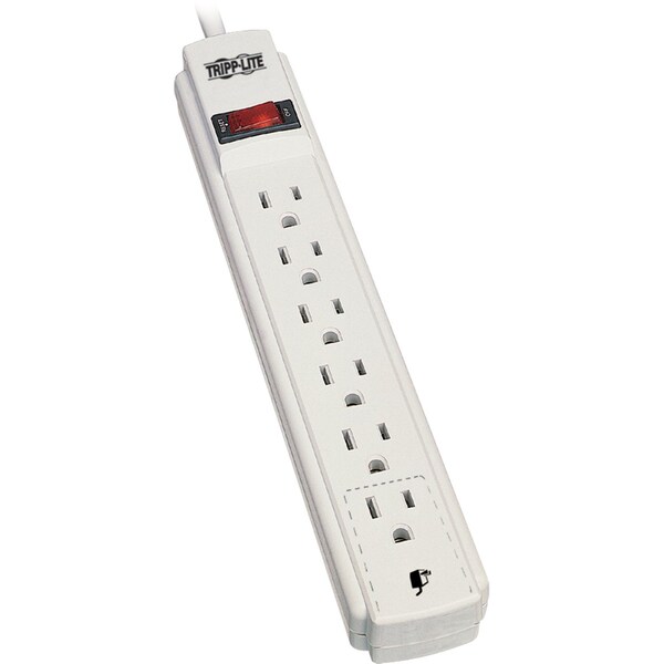 Tripp Lite Power Strip, 6-Outlet, 5-15P, 15ft cord - PS615