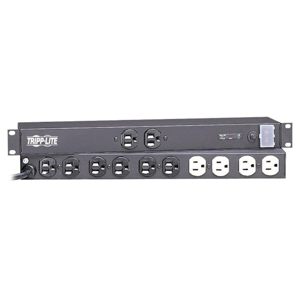 Doomsday IBR12 12 Outlet Isobar Network Grade Rackmount PDU 15A Surge Protected Power Strip - DO1365708