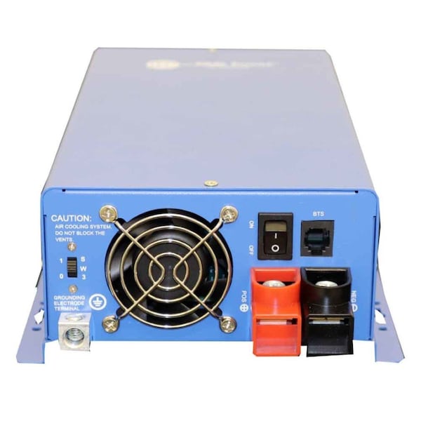 Aims Power Ac Converter / Battery Charger 36V & 48V Smart Charger 25/18 Amps - Large Charging Capacity - CON120AC3648DC