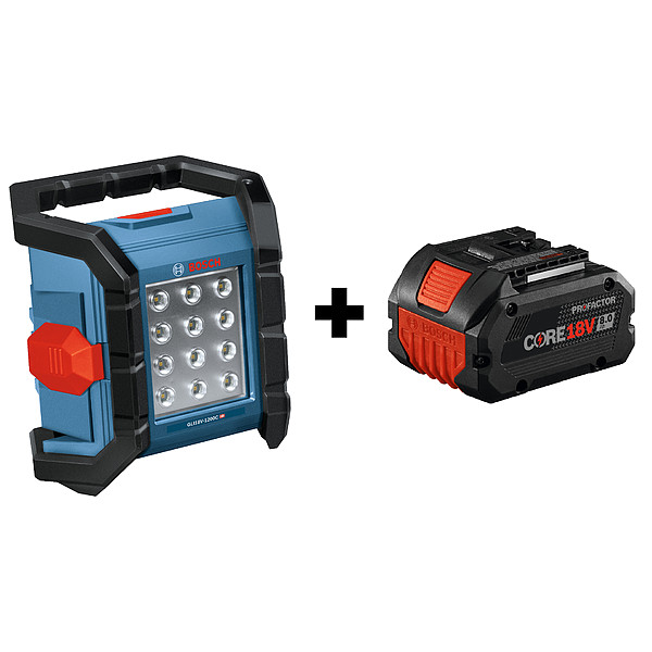 Bosch Cordless Tool Combination Kit, 18V - GLI18V-1200CN + GBA18V80