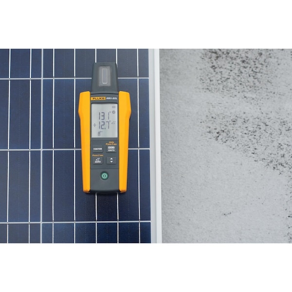 Fluke Irradiance Meter, 1,400 W/sq m, -90 -90 - FLK-IRR1-SOL