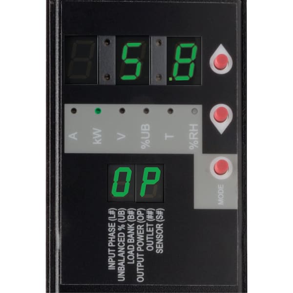 Tripp Lite PDU, 3-Ph, Switched, 6.7kW, 24 C13, 6 C19, 0U - PDU3VSR6L2120
