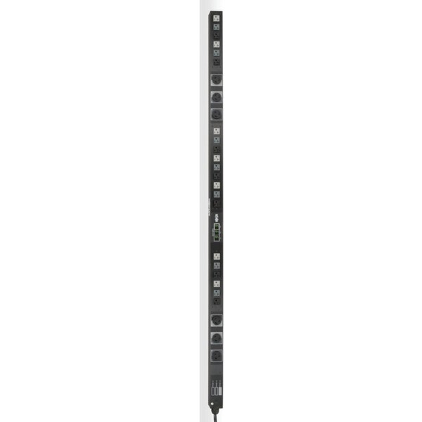Tripp Lite PDU, 3-Ph, Metered, 5.7kW, 5-15/20, L6-20R, 0U - PDU3MV6L2120B
