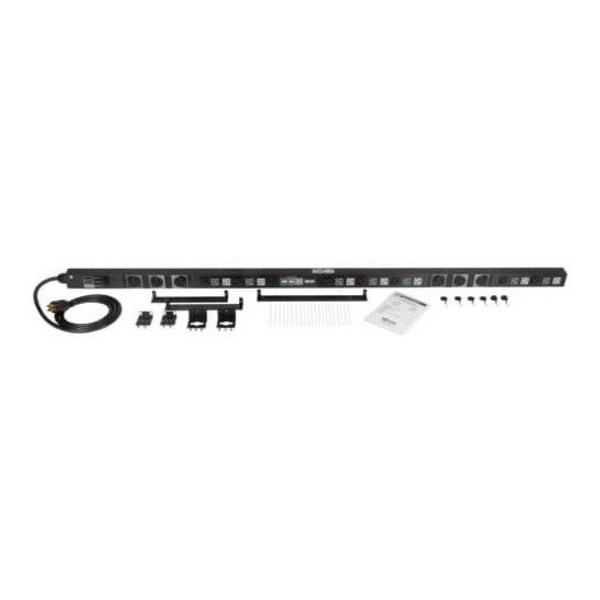 Tripp Lite PDU, 3-Ph, Metered, 5.7kW, 5-15/20, L6-20R, 0U - PDU3MV6L2120B