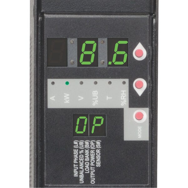 Tripp Lite PDU, 3-Phase, Switched, 10kW 3, 24 C13, 6 C19, 0U - PDU3VS6L2130