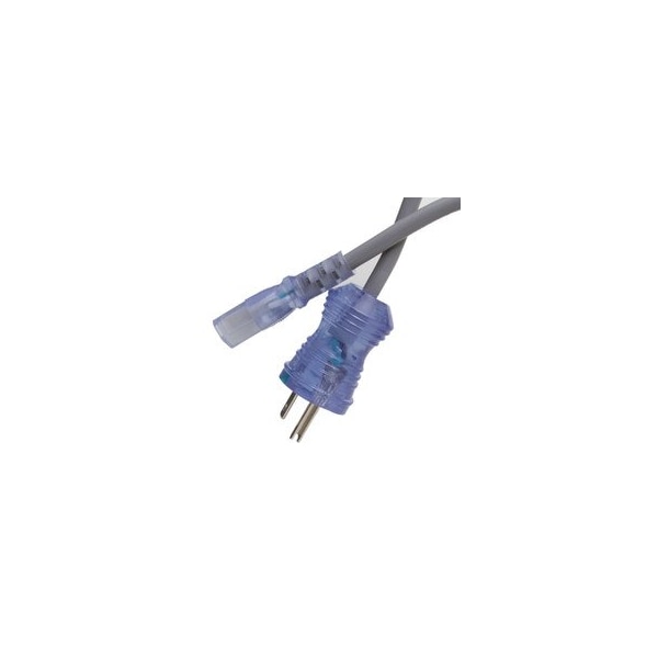 Swe-Tech 3C Hospital Grade Green Dot Power Cord, Nema 5-15 to C13, 18 AWG, SJT, 10 Amp / 125 Volt, 10 foot - FWT10W1-51010
