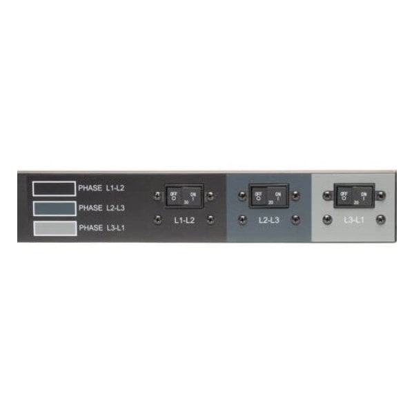 Tripp Lite PDU, 3-Ph, Metered, 14.4kW, C13/19, L6-30R, 0U - PDU3MV6H50A