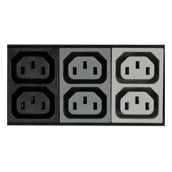 Tripp Lite PDU, 3-Ph, Metered, 5.7kW, C13/19, 5-15/20, 0U - PDU3MV6L2120