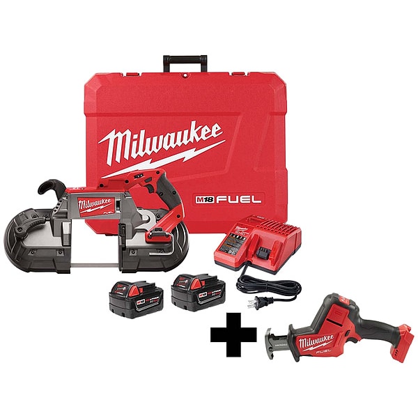 Milwaukee Tool M18 Deep Cut Band Saw, M18 FUEL Hackzall - 2729-22, 2719-20