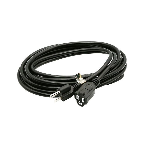 W Box Extension Cord, 16 AWG, 16/3, Black, 10 ft - 0E-CX1610B