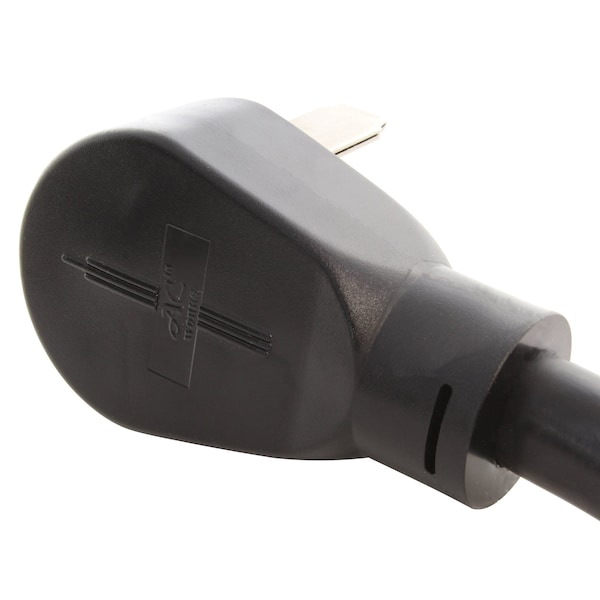 Ac Works STW; Cold Weather Extension Cord, 10 AWG, Indoor/Outdoor, 10/4, 1 Outlets, 14-30R, Black, PVC - 1430PR-025