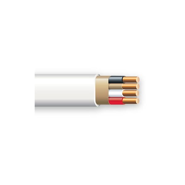 Southwire NM-B, Non-Metallic Building Cable, Copper, 14 AWG, 3C with Ground, Solid, 250 ft - 63946855