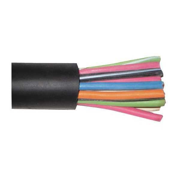 Carol Portable Cord, SOOW, 16 AWG, 14 C, Black, EPDM Rubber, Stranded, 600V, Indoor/Outdoor - 09614.35.01