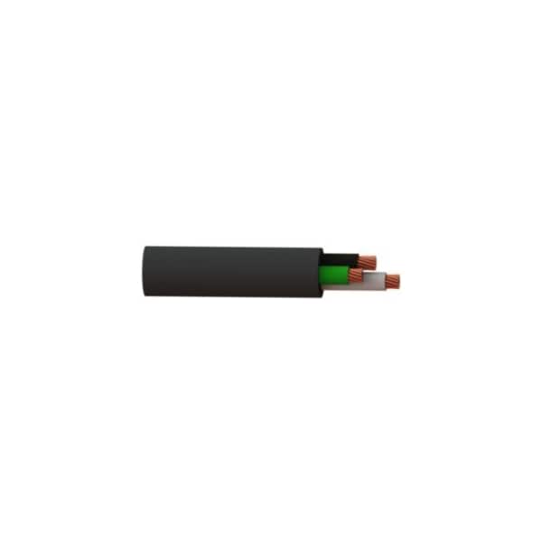 Southwire Portable Cord, SJT, 18 AWG, 4 C, Black, PVC, Stranded, 300V - 56443601
