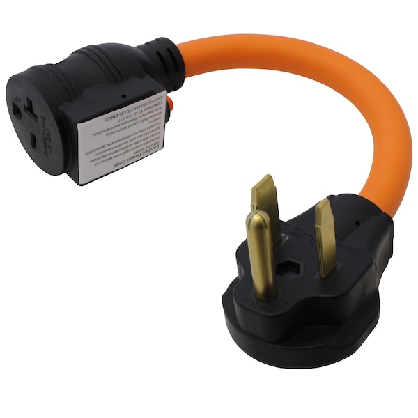 Ac Works 1.5FT 50A 3-Prong 6-50P Welder Plug to 6-15/20 Outlet with 20A Breaker - S650CB620