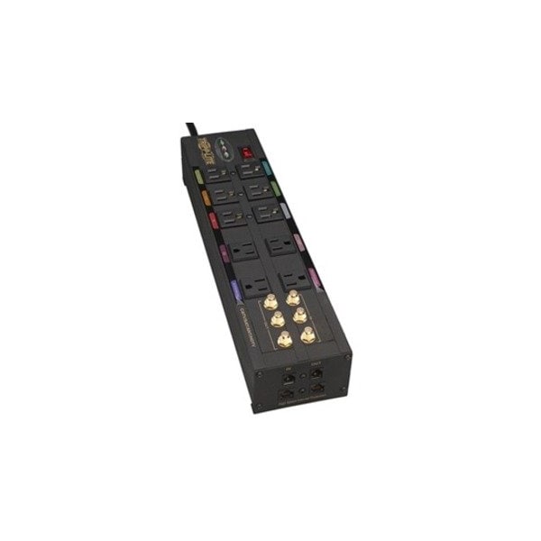Tripp Lite Surge, Theater, 10 outlet, 3840J, 8ft cord - HT10DBS