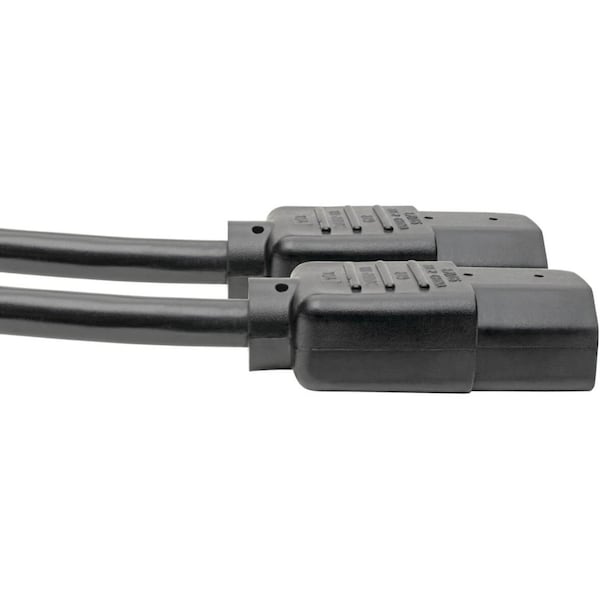 Tripp Lite Power Cord, C14 to C13, 10A, 18AWG, 6ft - P004-006-2C13
