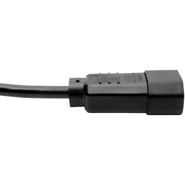 Tripp Lite Power Cord, C14 to C13, 10A, 18AWG, 6ft - P004-006-2C13