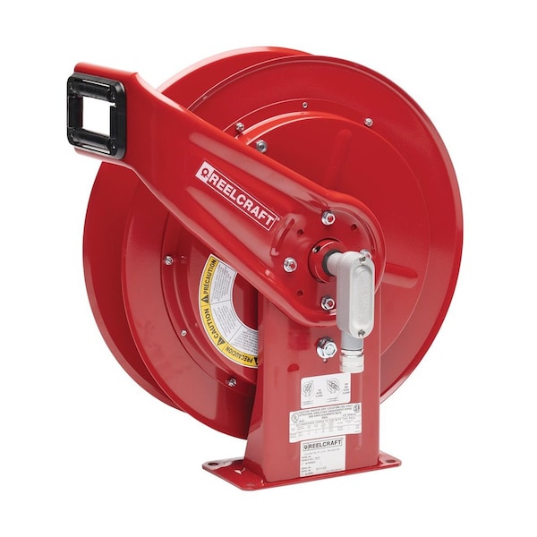 Reelcraft 12/4 x 100 ft. 16A, Single Outlet Electric Cord Reel - L-70100-124