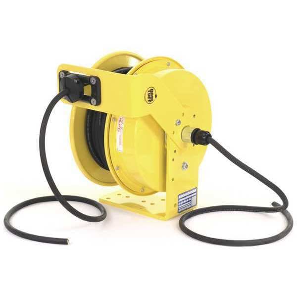 Kh Industries 70 ft. 14/3 Extension Cord Reel 15 Amps 0 Outlets 600VAC Voltage - RTFJ3L-WW-B14O